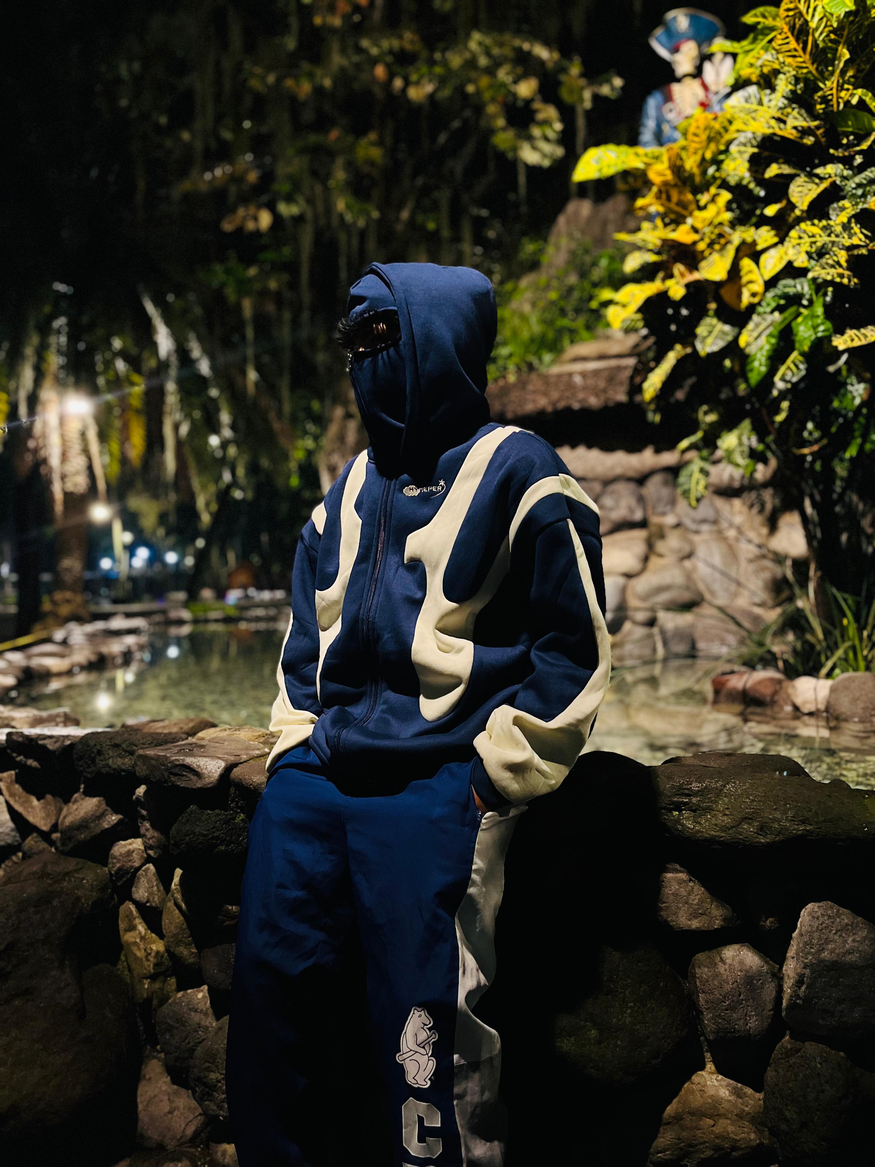 Sudadera con capucha estampada de primavera